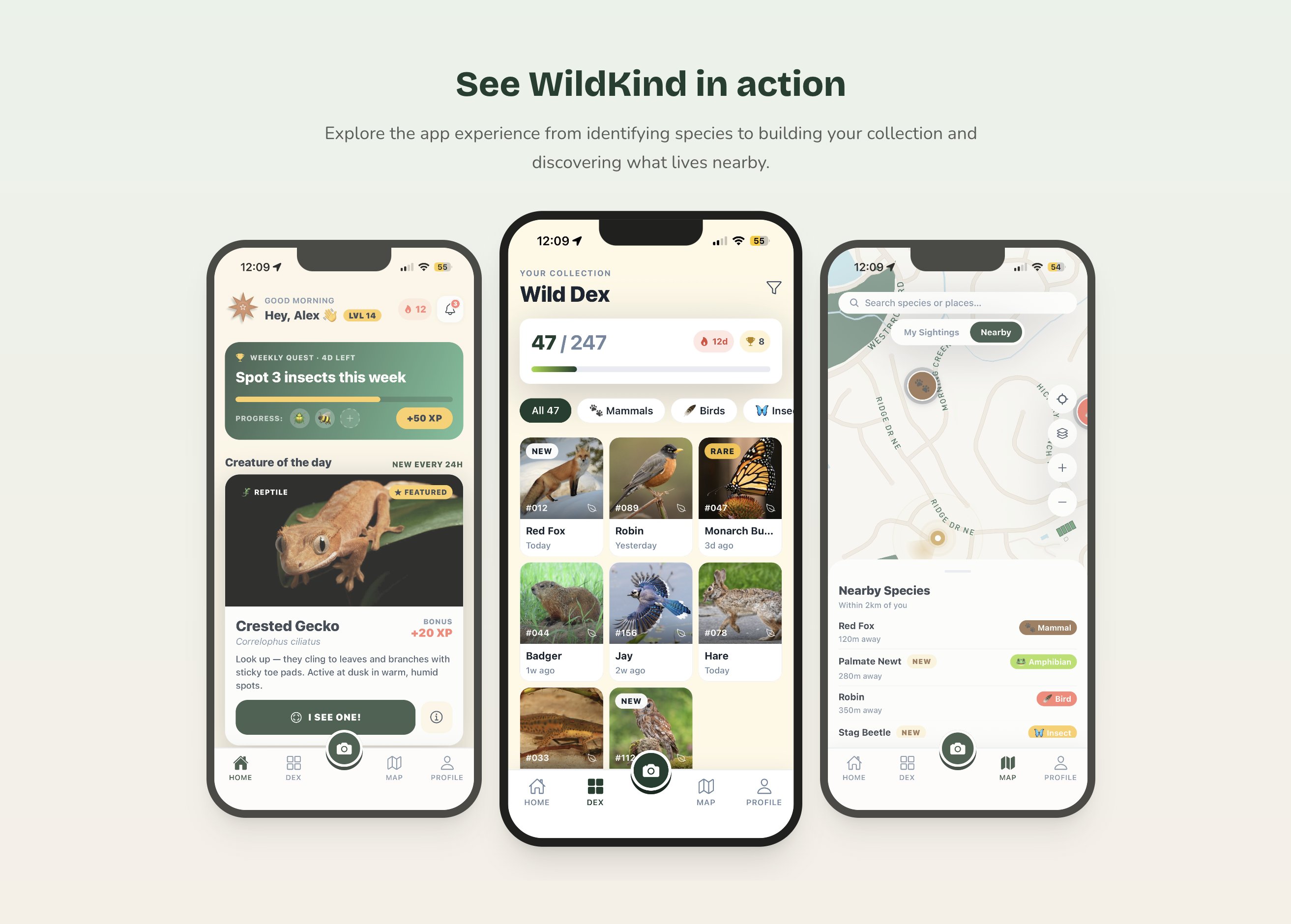 WildKind app screenshot